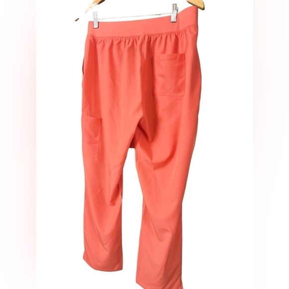 Scrub pants - Angie Uniforms - Med Petite - Coral - Picture 7 of 8